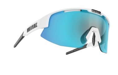 Occhiale BLIZ MATRIX Shiny White / Smoke w Blue multi